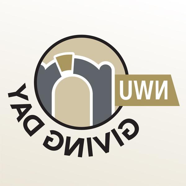 Graphic of an arch in a circle with the text NWU Giving Day